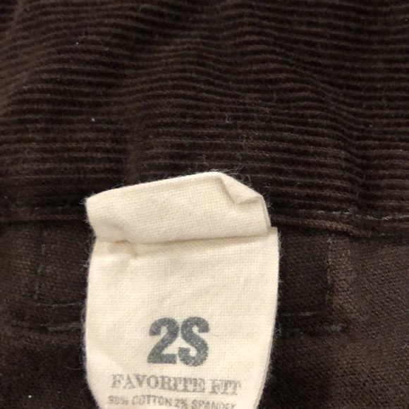 J. Crew favorite fit corduroy pants size 2s - Picture 4 of 5